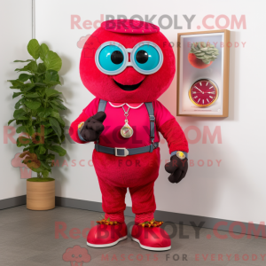 Red Raspberry maskot...