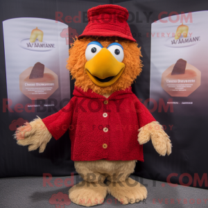 Kylling Parmesan maskot...