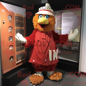 Chicken Parmesan mascot...