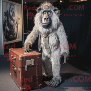 Silver Baboon mascot...