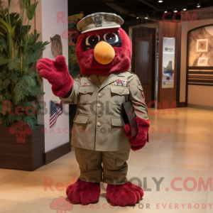 Maroon Air Force Soldier...