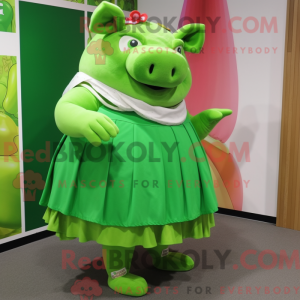Figura de máscara de dragão...