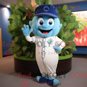 Blue Beanstalk maskot...