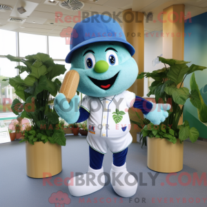 Blue Beanstalk maskot...