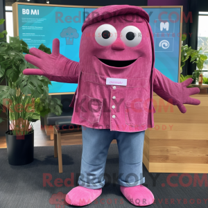 Magenta Pad Thai mascot...