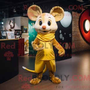 Disfraz de mascota Gold...
