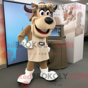 Tan Beef Stroganoff mascot...