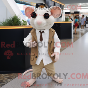 Costume mascotte de rat...