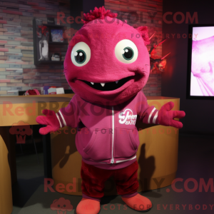 Magenta Cod Maskottchen...