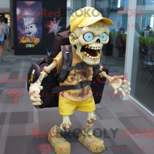 Personaggio mascotte zombie...