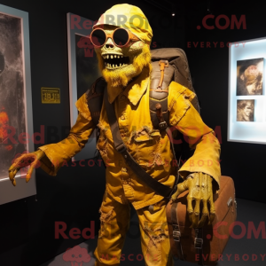 Personaggio mascotte zombie...