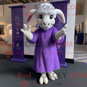 Lavender Ram Maskottchen...