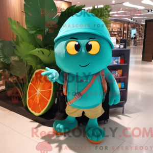 Turquoise Mango mascot...