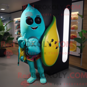 Costume mascotte de mangue...