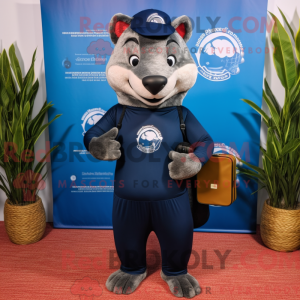 Figura de máscara de dragão...