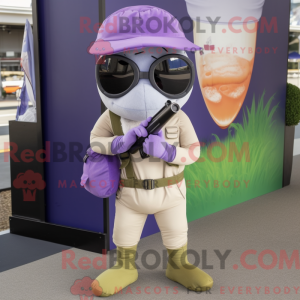Lavendel sniper maskot...