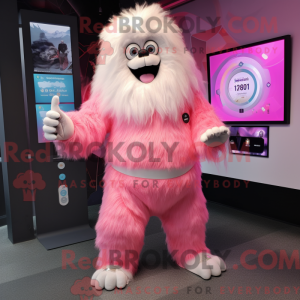 Personaggio mascotte Pink...