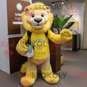 Citrongul Tamer Lion maskot...