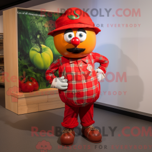 Postava maskota Red Tomato...