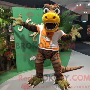 Rust Krokodille maskot...