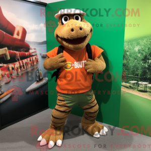 Rust Krokodille maskot...