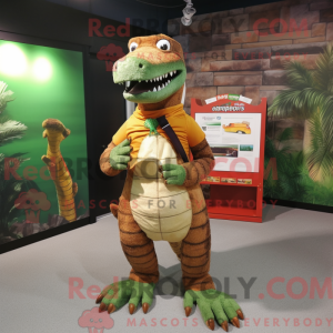 Rust Krokodille maskot...