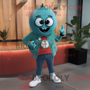 Postava maskota Teal...