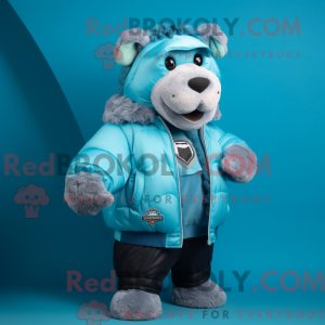 Cyan Beef Wellington mascot...