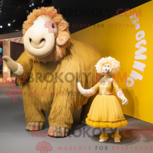 Gull Mammoth maskot...