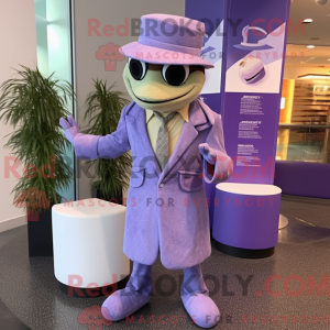 Lavender Python mascot...