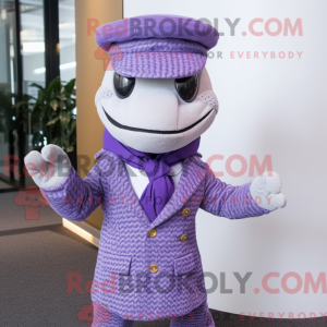 Lavendel Python maskot...