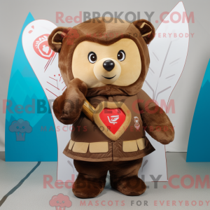 Personaggio mascotte Brown...