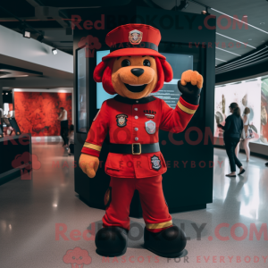 Personaggio mascotte Red...