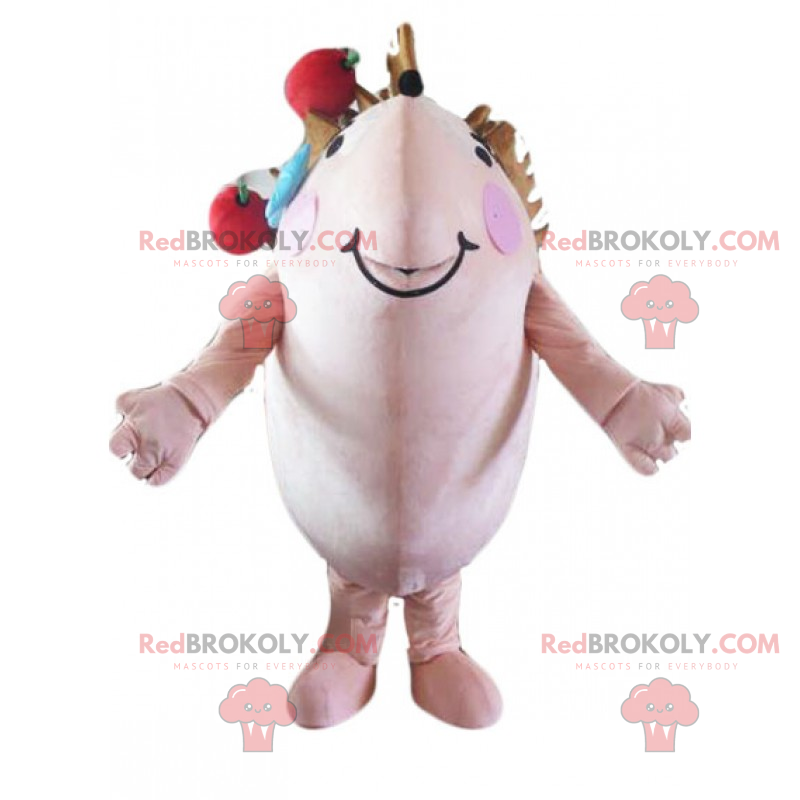 Mascotte riccio - Redbrokoly.com Mascotte riccio - Redbrokoly.com