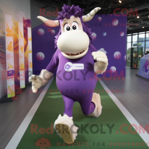 Disfraz de mascota Purple...
