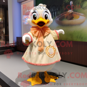 Costume de mascotte Peach...