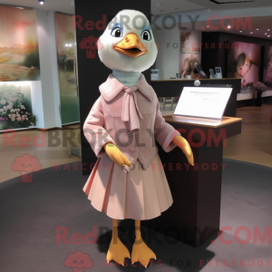 Peach Gosling mascot...