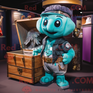 Disfraz de mascota Teal...