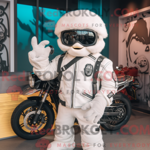 White Lasagna mascot...