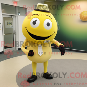 Personaggio mascotte palla...