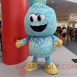Sky Blue Fried Rice mascot...