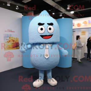 Sky Blue Fried Rice maskot...