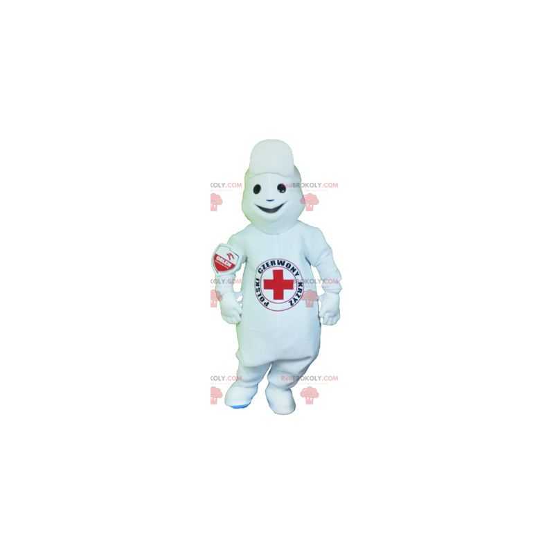 Sykepleier maskot - Redbrokoly.com