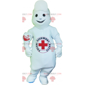 Mascote enfermeira - Redbrokoly.com