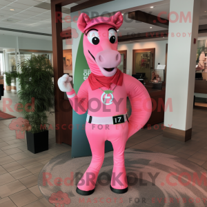 Maskottchenkostüm Rosa...