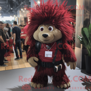 Personaggio mascotte Maroon...