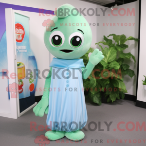 Postava maskota Sky Blue...