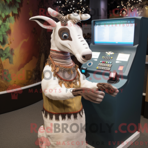 Disfraz de mascota Okapi...