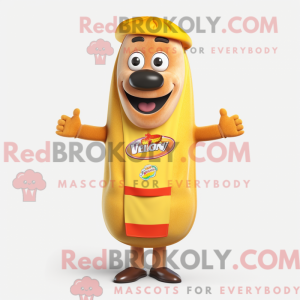 Hot Dog Maskottchen Kostüm...