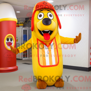 Hot Dog maskot kostume...